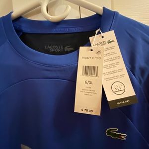 Lacoste sport XL shirt for men